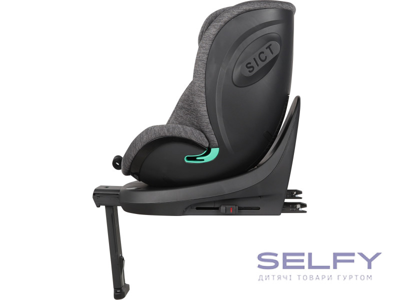 Автокрісло FreeON Space, поворотність 360° i-Size 40-150 см, grey, Фото 6