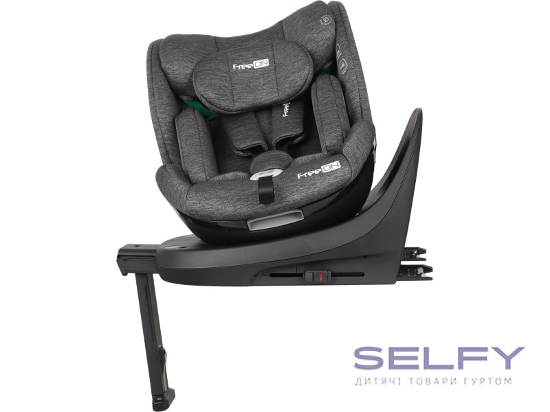 Автокрісло FreeON Space, поворотність 360° i-Size 40-150 см, grey, Фото 7