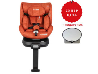 Автокрісло FreeON SPACE, поворотність 360°, оранжевий