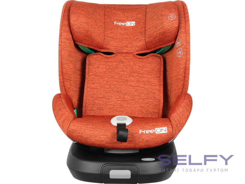 Автокрісло FreeON Space, поворотність 360° i-Size 40-150 см, orange, Фото 4
