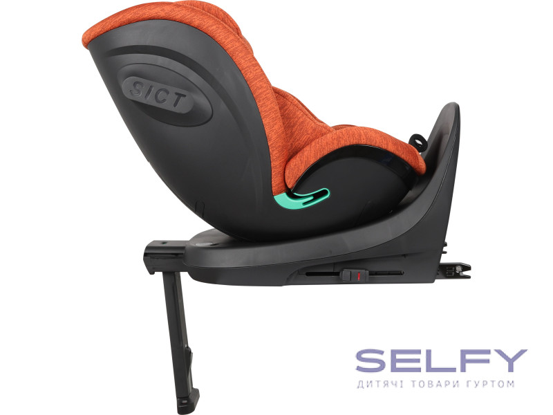 Автокресло FreeON Space, поворотность 360° i-Size 40-150 см, oranžová, Фото 5
