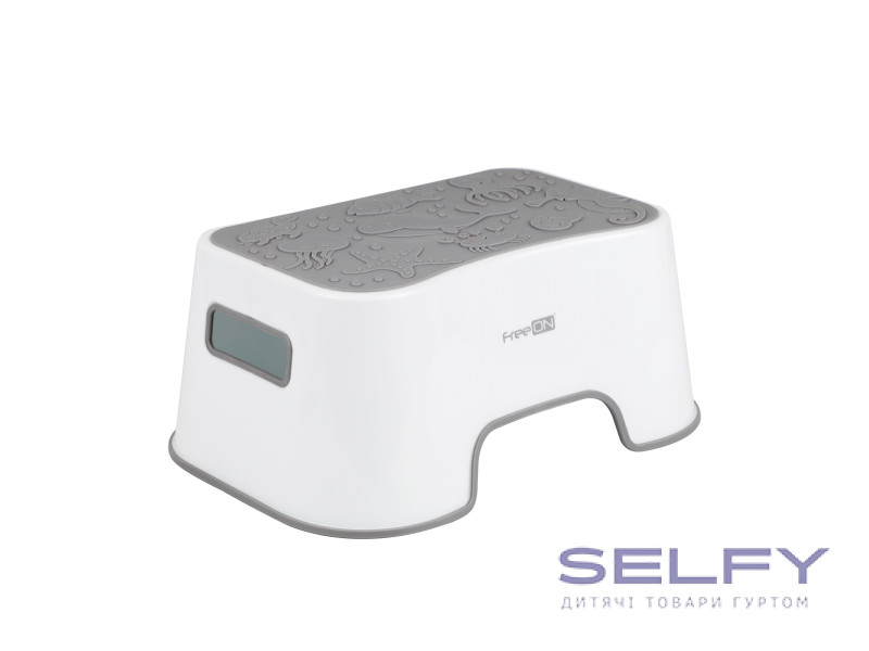 Сходинки для дитини у ванну FreeON, white - grey, Фото 4
