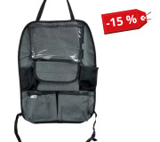 Органайзер для автомобільного сидіння Deluxe FreeON, black