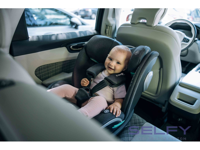 Автокрісло FreeON Opal, i-size 40-150 см, dark grey, Фото 6