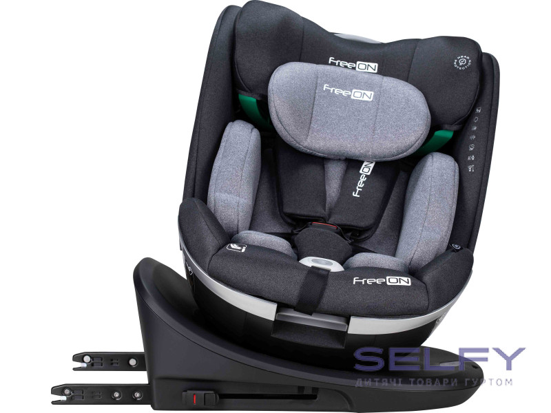 Автокрісло FreeON Opal, i-size 40-150 см, dark grey, Фото 11