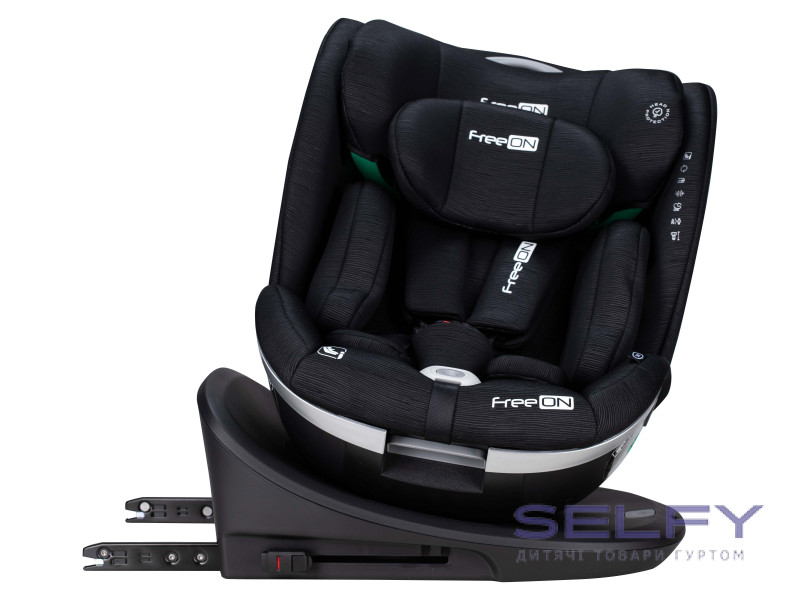 Автокрісло FreeON Opal, i-size 40-150 см, black, Фото 6