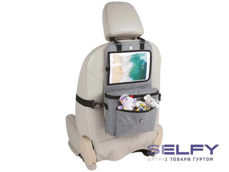 Органайзер для автомобиля и коляски 3 в 1 FreeON, grey, Фото 3