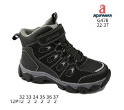 Черевики зимові Apawwa G478 black 32-37