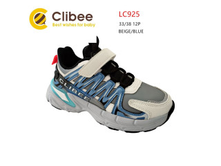 Кросівки дитячі Clibee LC925 beige-blue 33-38