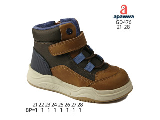 Черевики зимові Apawwa GD476 brown 21-28