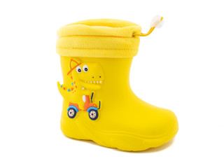 Резиновые детские сапоги Apawwa J368 yellow 25-30