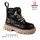 Ботинки детские Apawwa NQ421 black-beige 26-31
