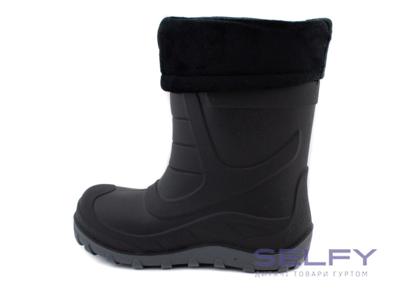 Резиновые сапоги детские Apawwa J373 black 30-36, Фото 3