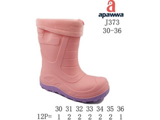 Резиновые детские сапоги Apawwa J373 melon 30-36
