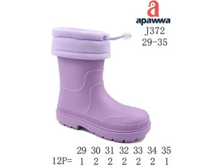 Гумові чоботи дитячі Apawwa J372 purple 29-35
