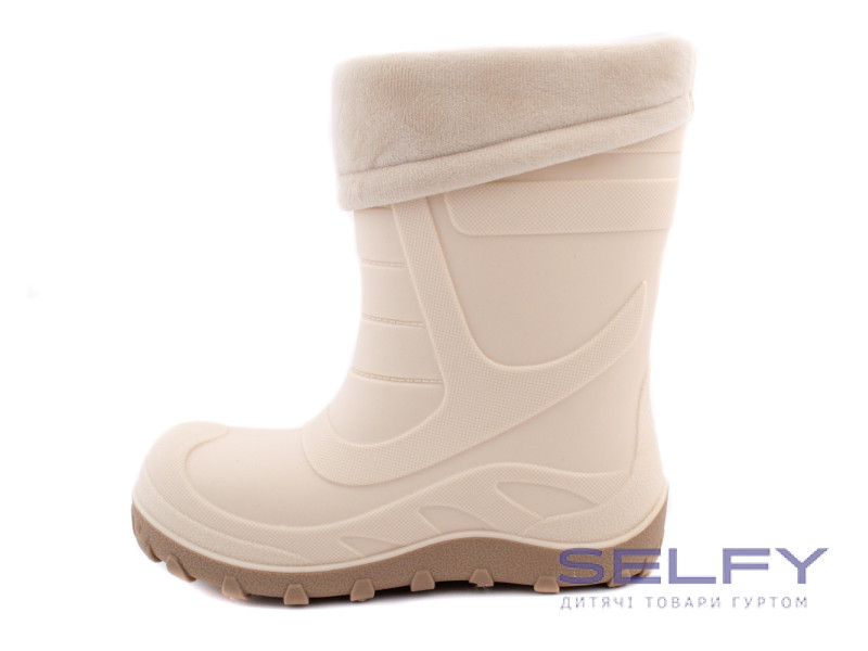 Резиновые детские сапоги Apawwa J373 beige 30-36, Фото 3