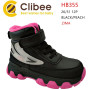 Ботинки детские Clibee HB355 black-peach 26-31