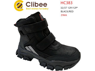 Черевики дитячі Clibee HC383 black-red 32-37