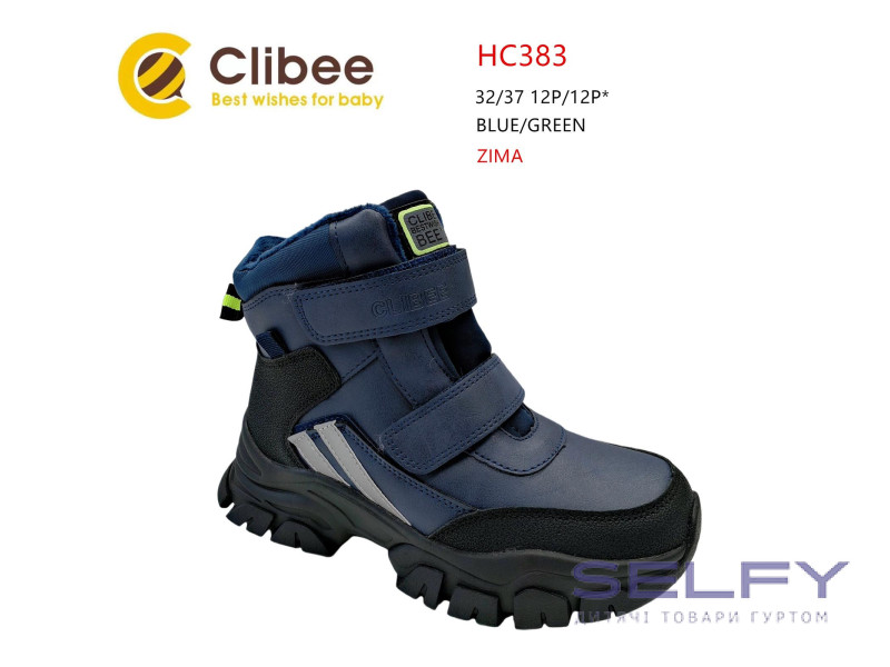 Черевики дитячі Clibee HC383 blue-green 32-37, Фото 1