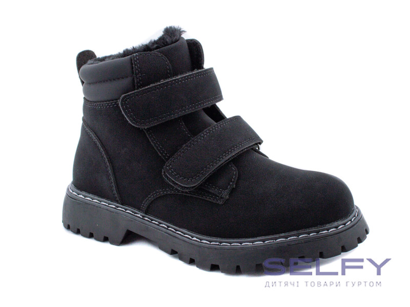 Черевики дитячі Apawwa T835 black 32-37, Фото 1