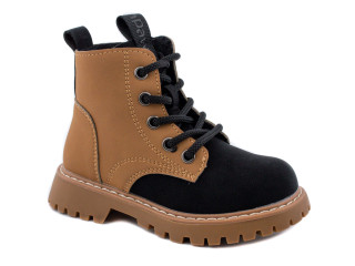 Черевики дитячі Apawwa T838 camel-black 32-37