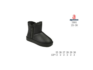 Уггі зимові Apawwa Z881 black 25-30