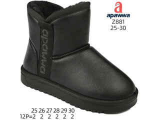 Уггі зимові Apawwa Z881 black 25-30