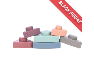 Силіконовий сортер FreeON Вежа трикутна, multicolour