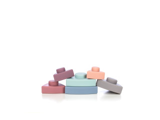 Силиконовый сортер FreeON Башня треугольная, multicolour