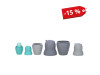 Силіконовий сортер FreeON ведмедики, grey - mint, Фото 8