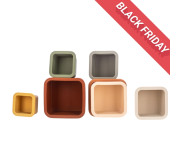 Силіконовий сортер FreeON Вежа квадрат, multicolour