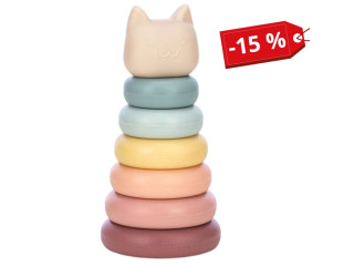 Силіконовий сортер FreeON Вежа Kitty, multicolour