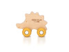 Дерев`яна іграшка FreeON їжачок на силіконових колесах, Фото 6