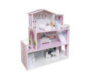 Дерев`яний іграшковий будиночок FreeON рожевий
