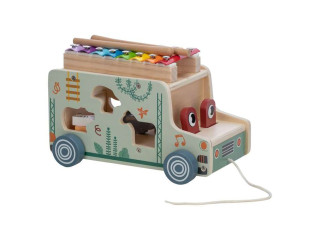 Дерев`яна вантажівка FreeON з ксилофоном, multicolour