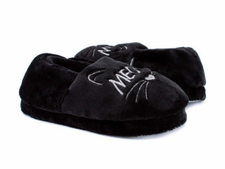 Тапочки Memory Waldi Home 28-37 черные, meow