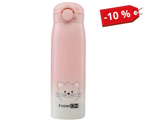 Термопляшка FreeON 480 мл, pink