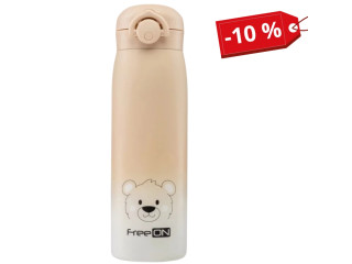 Термобутылка FreeON, бежевая 480 мл