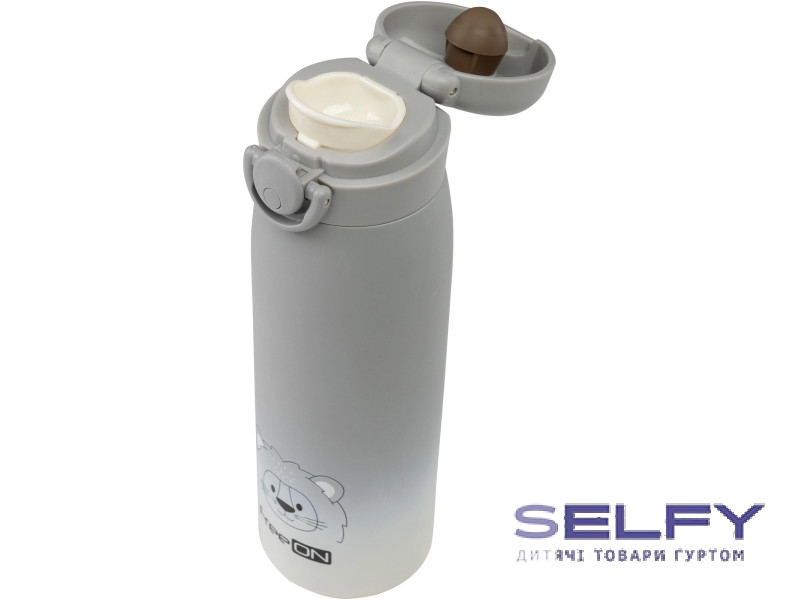 Термопляшка FreeON 480 мл, grey, Фото 3