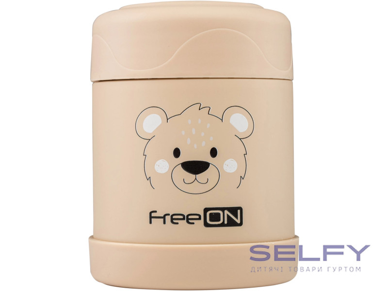 Термоконтейнер FreeON 350 мл, beige, Фото 1