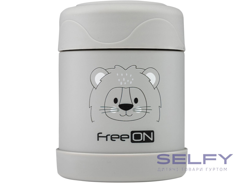 Термоконтейнер FreeON 350 мл, grey, Фото 1