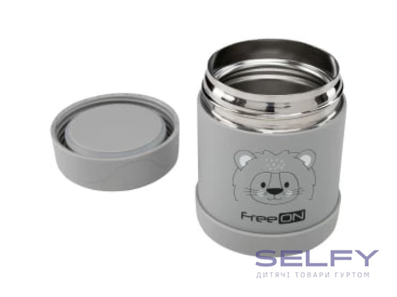 Термоконтейнер FreeON 350 мл, grey, Фото 3