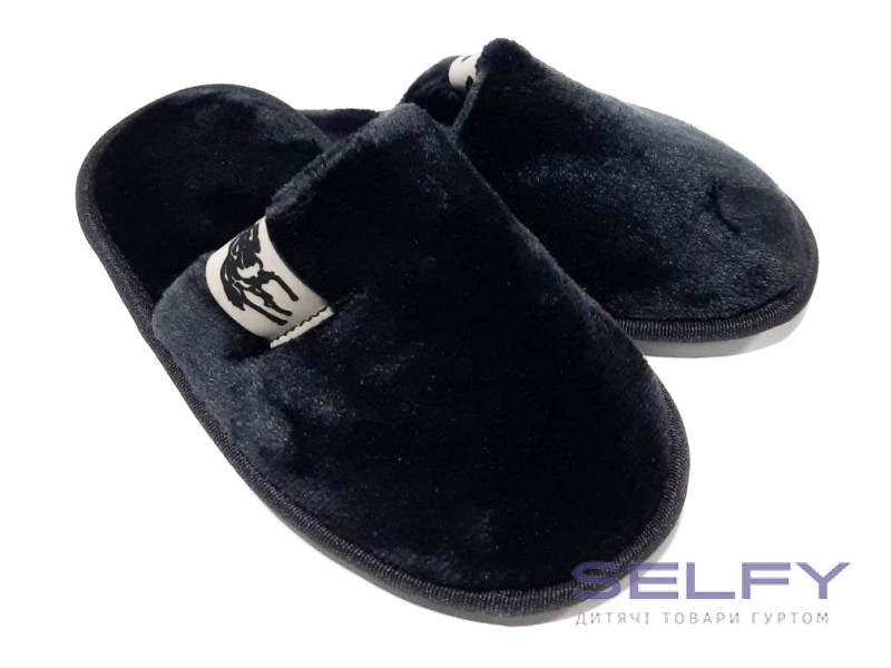 Тапочки Memory Waldi Home 28-37 чорні, Фото 1