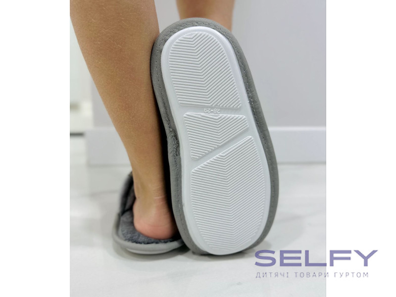 Тапочки Memory Waldi Home Polo 28-37 сірі, Фото 6 Тапочки Memory Waldi Home Polo 28-37 сірі, Фото 6