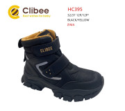 Ботинки детские Clibee HC395 black-yellow 32-37