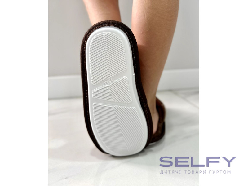 Тапочки Memory Waldi Home 28-37 коричневий, Фото 4 Тапочки Memory Waldi Home 28-37 коричневий, Фото 4