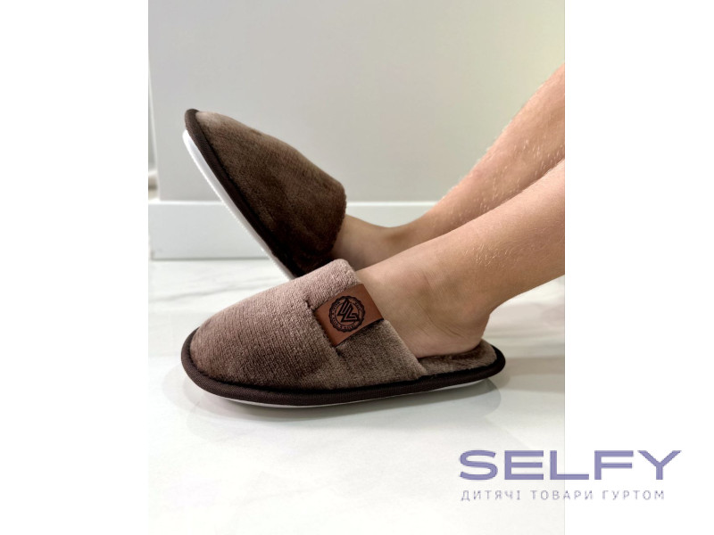 Тапочки Memory Waldi Home 28-37 коричневий, Фото 5
