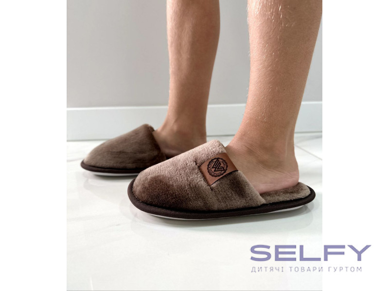 Тапочки Memory Waldi Home 28-37 коричневий, Фото 6