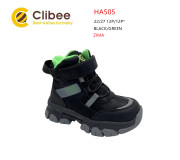 Ботинки детские Clibee HA505 black-green 22-27