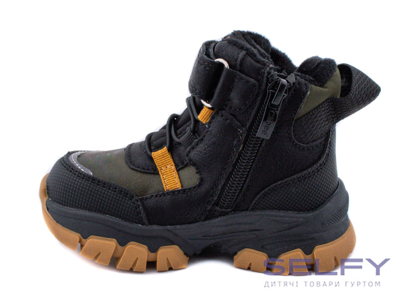 Черевики дитячі Clibee HA505 black-khaki 22-27, Фото 3